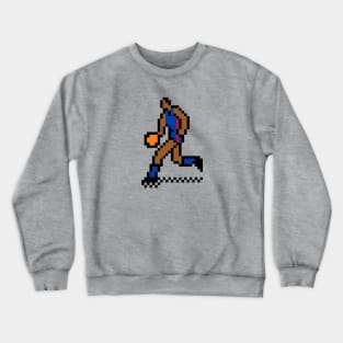 8-Bit Basketball - Kansas Crewneck Sweatshirt